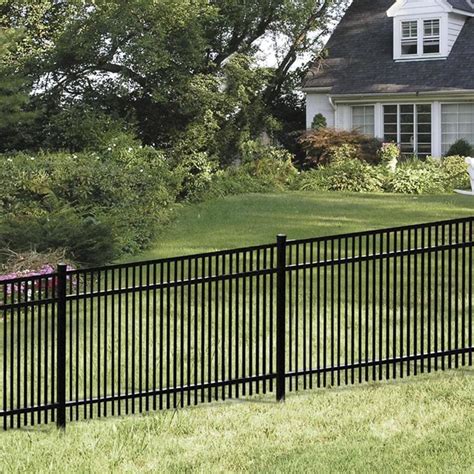 fencing with fabricated metal panels|metal fencing panels residential lowe's.